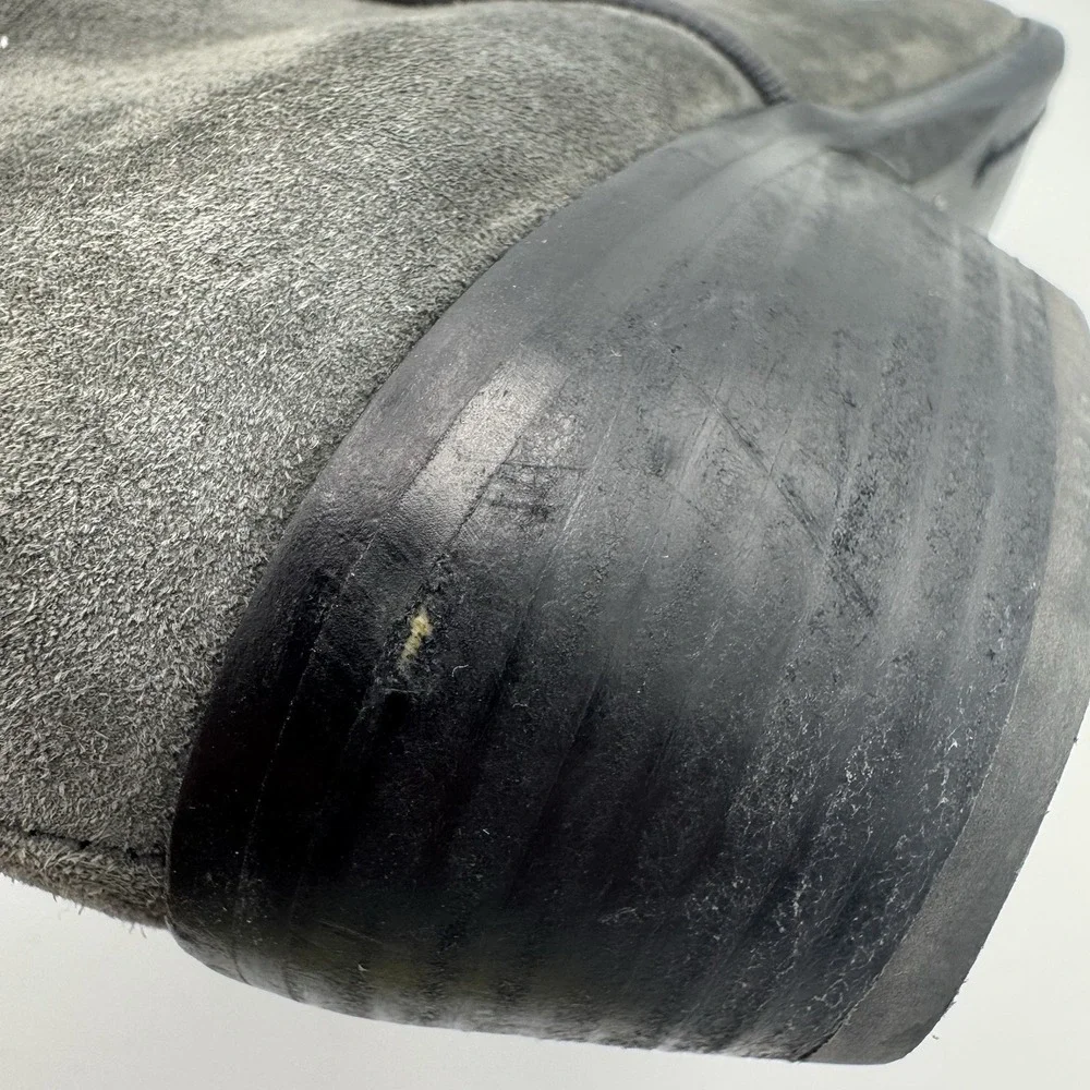 Sam Edelman Shoes Women's 6.5M Gray Petty‎ Ankle Boots Suede Side Zipper